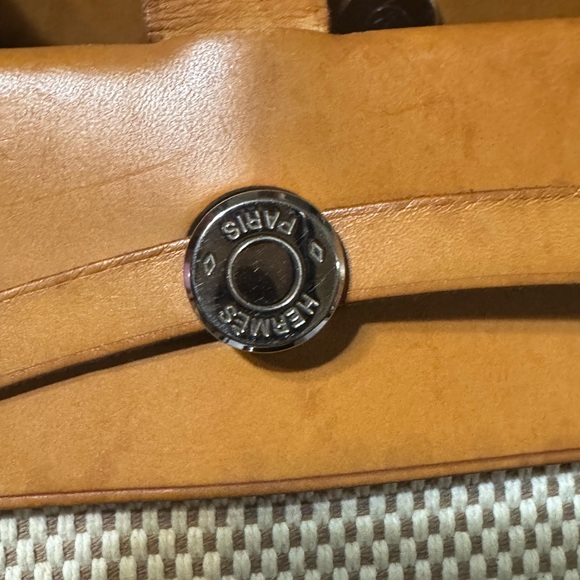 Hermes Herbag Cabas MM convertible bag with COA - Picture 13 of 16